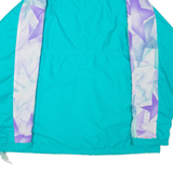 Womens Pullover Jacket Blue Colourblock XL