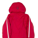 COLUMBIA Womens Jacket Red Hooded XS