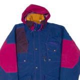 Mens Jacket Blue Hooded M