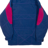 Mens Jacket Blue Hooded M