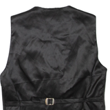 FARIS LONDON Womens Waistcoat Black M