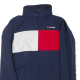 TOMMY HILFIGER Womens Jacket Blue Nylon XS