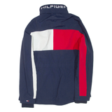 TOMMY HILFIGER Womens Jacket Blue Nylon XS