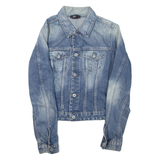 DIESEL Womens Denim Jacket Blue S