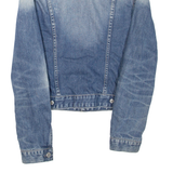DIESEL Womens Denim Jacket Blue S