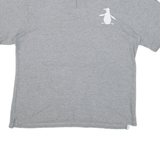 PENGUIN Heritage Slim Fit Mens Polo Shirt Grey L