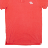 TOMMY HILFIGER Mens Polo Shirt Red M