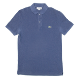 LACOSTE Slim Fit Mens Polo Shirt Blue S