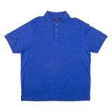 PIERRE CARDIN Mens Polo Shirt Blue 2XL