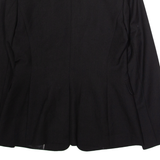 CALVIN KLEIN Stretch Womens Blazer Jacket Black UK 8