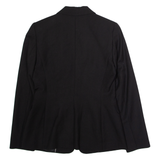 CALVIN KLEIN Stretch Womens Blazer Jacket Black UK 8