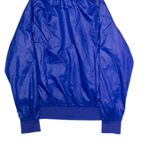 PUMA Mens Windbreaker Jacket Blue Mesh Hooded L
