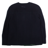 PERRY Womens Blazer Jacket Blue Wool UK 10