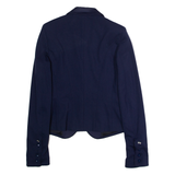 LIU-JO Womens Blazer Jacket Blue Viscose XS