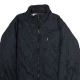 COLUMBIA Womens Quilted Jacket Black Diamond M