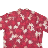 BISHOP ST Mens Hawaiian Shirt Pink Floral 2XL