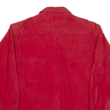 ST JOHNS BAY Mens Plain Shirt Red Long Sleeve L