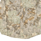 HIDDEN MESA Mens Shirt Green Camouflage Long Sleeve M