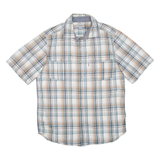 CARHARTT Relaxed Fit Mens Shirt Blue Check M