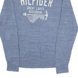 TOMMY HILFIGER Mens Jumper Blue Tight Knit M