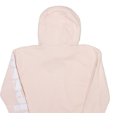 ELLESSE Crop Womens Pink Hoodie UK 4