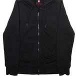 ENGELBERT STRAUSS Womens Black Hoodie Full Zip S