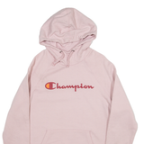 CHAMPION Womens Pink Hoodie S