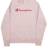 CHAMPION Womens Pink Hoodie S