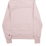 CHAMPION Womens Pink Hoodie S