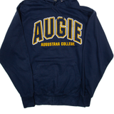 MV SPORT Augie Augustana College Mens Blue Hoodie USA S
