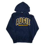 MV SPORT Augie Augustana College Mens Blue Hoodie USA S