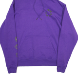 CHAMPION Womens Purple Hoodie L