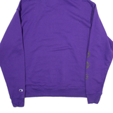 CHAMPION Womens Purple Hoodie L