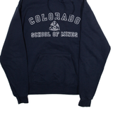 CHAMPION Colorado School Of Mines Womens Blue Hoodie USA M