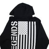 CHAMPION Legends Barbell Mens Black Hoodie USA M