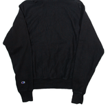 CHAMPION REVERSE WEAVE Mens Black Hoodie S