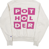 CHAMPION REVERSE WEAVE Mens Grey Hoodie S