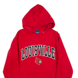 OLD VARSITY BRAND Louisville Mens Red Hoodie USA S