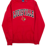 OLD VARSITY BRAND Louisville Mens Red Hoodie USA S