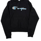 CHAMPION REVERSE WEAVE Mens Black Hoodie M