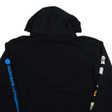 CHAMPION Mens Black Hoodie L