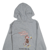 CHAMPION Mens Grey Hoodie USA M