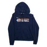 NIKE Harrison Football Mens Blue Hoodie USA L