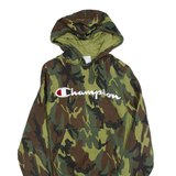 CHAMPION REVERSE WEAVE Mens Green Hoodie S