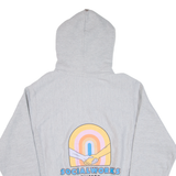 CHAMPION REVERSE WEAVE Mens Grey Hoodie USA S