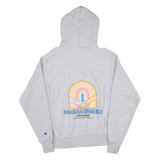 CHAMPION REVERSE WEAVE Mens Grey Hoodie USA S