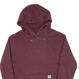 CARHARTT Womens Maroon Hoodie L