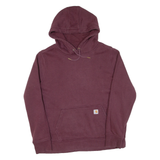 CARHARTT Womens Maroon Hoodie L