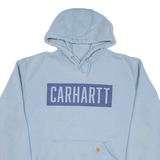 CARHARTT Loose Fit Mens Blue Hoodie XL
