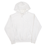 CHAMPION REVERSE WEAVE Mens White Hoodie M